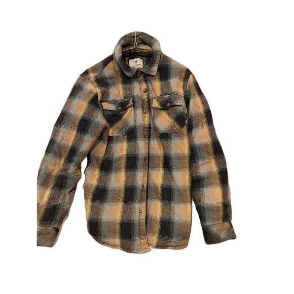Legendary Whitetails Knit Lined Shacket Multi Plaid Mens M - Picture 1 of 3